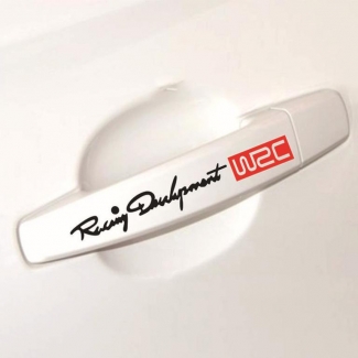 4pcs WRC Racing Door Handle Stickers ATS-0191 - Waterproof & Self-Adhesive Price in Pakistan | LAPTAB