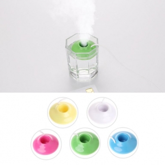 Mini USB Humidifier Air Purifier - Portable Aroma Diffuser for Home & Car