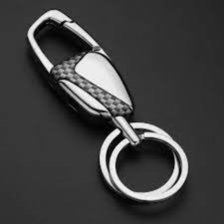 Metal Man Double Key Ring Keychain for Secure Key Organization Price in Pakistan | LAPTAB