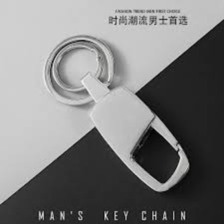 Metal Man Double Key Ring Keychain for Secure Key Organization Price in Pakistan | LAPTAB
