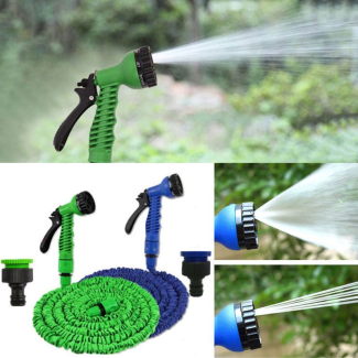 Flexible Expanding Water Hose with Spray Nozzle for Garden and Car Use Price in Pakistan | LAPTAB