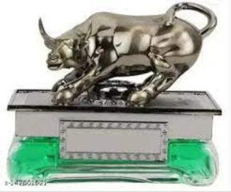 Wall Street Bull Car Perfume Bottle - Refillable, Spill-Proof Fragrance Price in Pakistan | LAPTAB