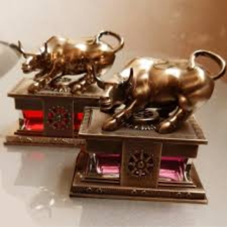 Wall Street Bull Car Perfume Bottle - Refillable, Spill-Proof Fragrance Price in Pakistan | LAPTAB