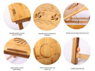 Multipurpose Wooden Laptop Table with Drawer Study Table Price in Pakistan | LAPTAB