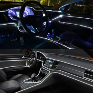 Wire Flash Rope LED Strip - 5-6 Feet Flexible Neon Lamp for Decoration