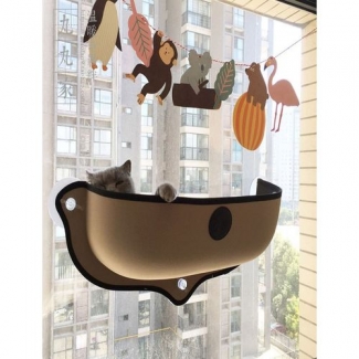 Cat Window Carrier - Comfortable 27 cm Pet Travel Solution for Cars Price in Pakistan | LAPTAB