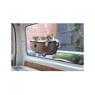 Cat Window Carrier - Comfortable 27 cm Pet Travel Solution for Cars Price in Pakistan | LAPTAB