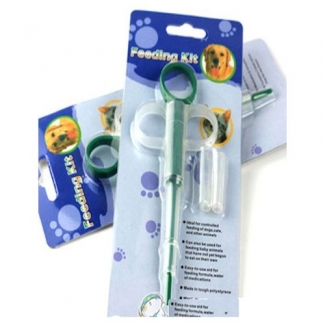 Pets Feeding Kit with Two Silicone Nipples for Easy Pet Feeding Price in Pakistan | LAPTAB
