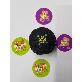 Giggle Treat Ball - Black, Interactive Dog Toy for Training and Play Price in Pakistan | LAPTAB