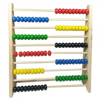Small Abacus for Kids - Manual Math Learning Tool with Beads and Rods Price in Pakistan | LAPTAB