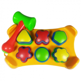 Shape Sorter Play-Chair Tapping Puzzle for Kids Ages 1-2.5 Years Price in Pakistan | LAPTAB