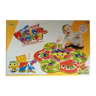 Musical Carpet Flower Play Mat for Infants and Toddlers, Vibrant Colors Price in Pakistan | LAPTAB