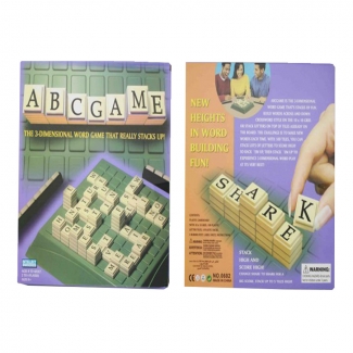 ABC Game - Classic Crossword Game with Wooden Letter Tiles and Racks Price in Pakistan | LAPTAB