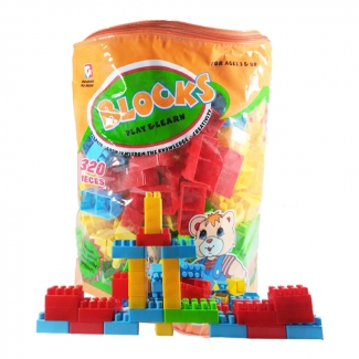 Blocks Bag Jumbo - 320 Pcs - 3805D for Risk Game Storage and Organization Price in Pakistan | LAPTAB