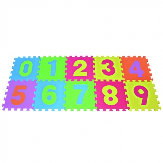 Foamic Matt - Non-Toxic EVA Foam Play Mat with Numbers and Colors Price in Pakistan | LAPTAB