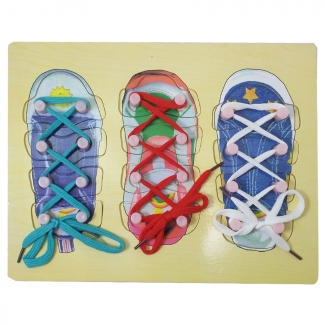 Shoe Tie Activity for Kids - Enhances Fine Motor and Coordination Skills Price in Pakistan | LAPTAB