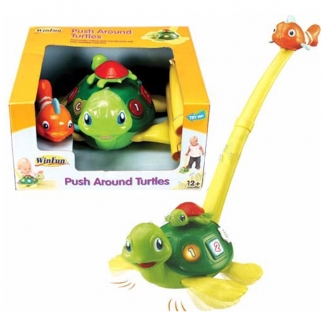 Winfun Push and Walk Around Turtle - Interactive Learning Toy for Babies Price in Pakistan | LAPTAB