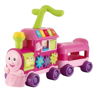 Winfun Ride on Train 0803 with Melodies, Sounds, and Storage Trailer Price in Pakistan | LAPTAB
