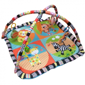 Meying Play Gym with Mat - Non-Toxic, Colorful Developmental Toy Price in Pakistan | LAPTAB