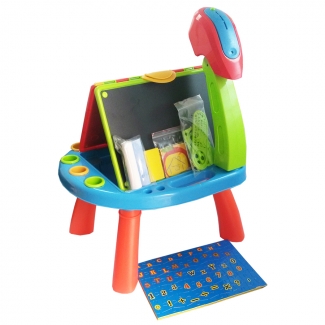 Projector Desk 628-29 with 6 Picture Discs and Magnetic Alphabet Set Price in Pakistan | LAPTAB
