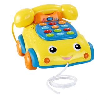 Winfun Talk and Pull Phone - Educational Toy with Music and Learning Modes Price in Pakistan | LAPTAB