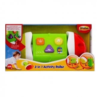 Winfun 3 in 1 Activity Roller with Sounds, Lights, and Detachable Ends Price in Pakistan | LAPTAB