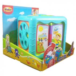 Winfun Side to Side Discovery Cube 0715 - Interactive Learning Toy Price in Pakistan | LAPTAB