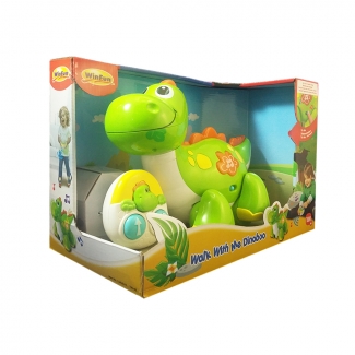 Winfun Walk with Me Dinoboo 1141 Infrared Remote Control Dinosaur Set Price in Pakistan | LAPTAB