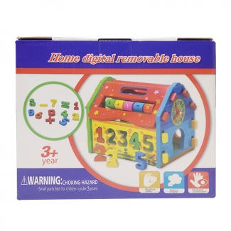 Home Digital Removable House - Shape Sorting and Number Recognition Toy Price in Pakistan | LAPTAB