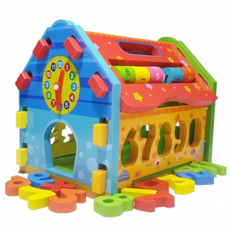 Home Digital Removable House - Shape Sorting and Number Recognition Toy Price in Pakistan | LAPTAB