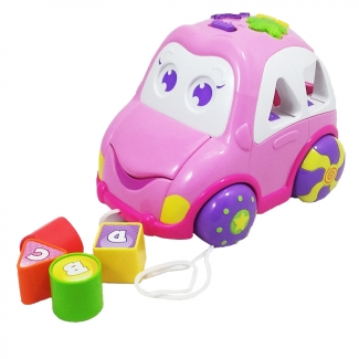 Winfun Car Rhymes and Sorter Toy - Pink, Shape Identification & Music Price in Pakistan | LAPTAB
