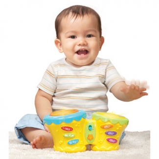 Winfun Groovy Baby Bongo with Soft Drum Pads and Flashing Lights Price in Pakistan | LAPTAB