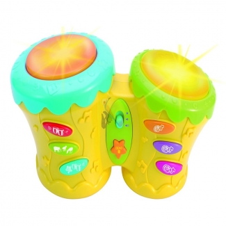 Winfun Groovy Baby Bongo with Soft Drum Pads and Flashing Lights Price in Pakistan | LAPTAB