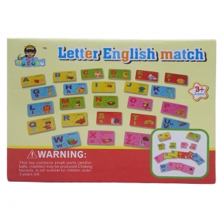 Matching Letters Activity for Kids - Thick Cardboard Spelling Game Price in Pakistan | LAPTAB
