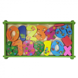 123 Digital Printed Box - Colorful Wooden Math Learning Toy for Kids Price in Pakistan | LAPTAB