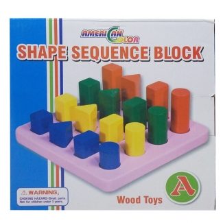 Shape Sequence Block for Color Recognition and Fine Motor Skills Development Price in Pakistan | LAPTAB