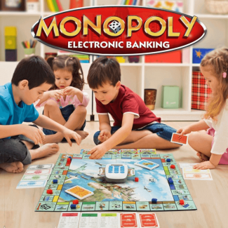 Monopoly Electronic Banking Game - QB8018 for 2-6 Players, Ages 8+ Price in Pakistan | LAPTAB