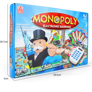 Monopoly Electronic Banking Game - QB8018 for 2-6 Players, Ages 8+ Price in Pakistan | LAPTAB