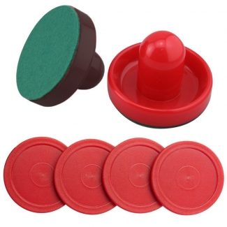 Hockey Game 278D Mini Air Hockey Table Wooden with Air Flow System, 80.5x42x23.5 cm