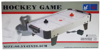 Hockey Game 278D Mini Air Hockey Table Wooden with Air Flow System, 80.5x42x23.5 cm Price in Pakistan | LAPTAB
