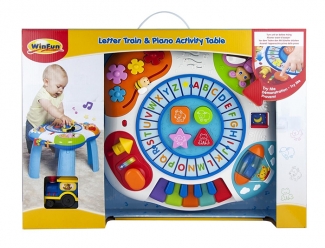 WinFun - Letter Train & Piano Activity Table - 0801
