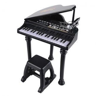 WinFun Symphonic Grand Piano Set 2045 Black with Microphone for Kids Creativity Price in Pakistan | LAPTAB