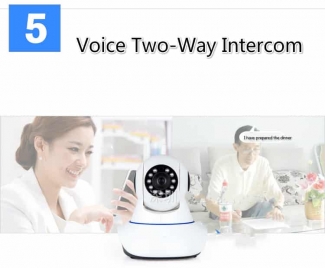 Wireless IP WiFi Camera Full HD 360? Rotatable with Night Vision, Two-Way Audio, Motion Detection, and Mobile Recording Price in Pakistan | LAPTAB