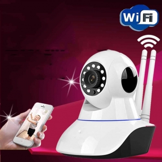 Wireless IP WiFi Camera Full HD 360? Rotatable with Night Vision, Two-Way Audio, Motion Detection, and Mobile Recording Price in Pakistan | LAPTAB