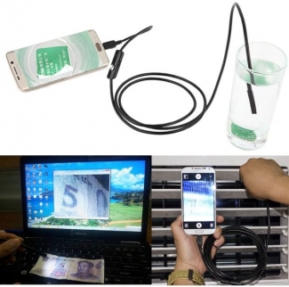 Micro Endoscope Camera with 11ft Waterproof Cable, 6 LED Lights, Android/Laptop Compatible Price in Pakistan | LAPTAB