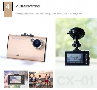 Remax Car Dashboard Camera 1080P HD Night Vision with Motion Detection and Parking Monitor Price in Pakistan | LAPTAB