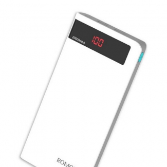 Romoss Sense 6P 20000mAh Portable Power Bank with LCD Screen and Fast Charging Price in Pakistan | LAPTAB