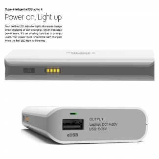 Romoss Laptop power Bank 10400mAh