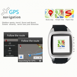 Dual Core Android Smartwatch with 3G, WiFi, Bluetooth, GPS, 5MP Camera Price in Pakistan | LAPTAB
