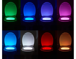 The Original Toilet Bowl Night Light by ToiLight ? Automatic, Colorful, Easy Fit Price in Pakistan | LAPTAB
